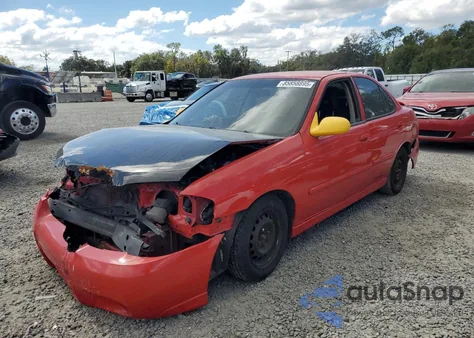 2003 Nissan Sentra Se-R Spec V z USA, uszkodzony, nr VIN 3N1AB51D63L723486